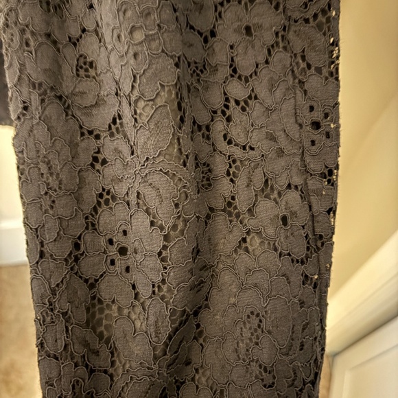 J.Crew Collection Black Lace Pants Fully Lined Size 4T - Picture 6 of 9